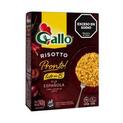 Arroz Risotto a La Española Estuche Gallo x 240 g.