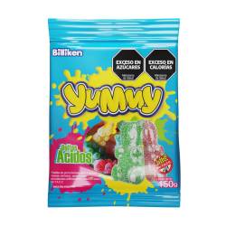 Pastilla de Goma Ositos Acidos Yummy x 150 g.