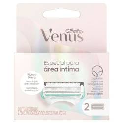 Cartucho Afeitar Intima Skincare Venus x 2 Un.