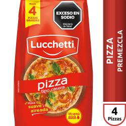 Harina Premezcla para Pizza Lucchetti x 850 g.