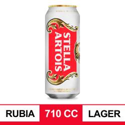 Cerveza Stella Artois Lata 710cc x1