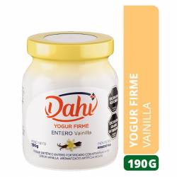 Yogur Entero Firme Vainilla Dahi x 190 g.