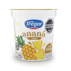 Yogur Entero con Frutas Ananá Tregar x 160 g.
