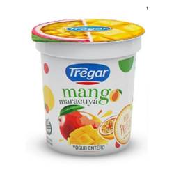 Yogur Entero con Fruta Maracuyá y Mango Tregar x 160 g.