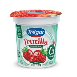 Yogur Descremado con Frutas Frutilla Tregar x 160 g.