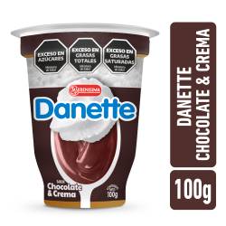 Postre chocolate con crema Danette 100g