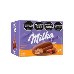 Helado Palito Dulce de Leche x 3 Un. Milka x 180 g.