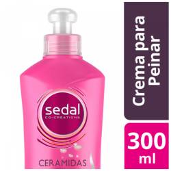 Crema para Peinar Ceramidas Sedal x 300 cc.