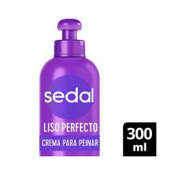 Crema para Peinar Liso Perfecto Sedal x 300 cc.