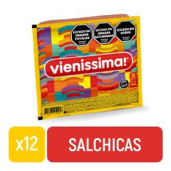 Salchichas Viena x 12 Un. Vienissima x 460 g.