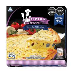 Pizza con Mozzarella Pietro x 470 g.