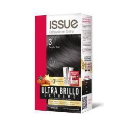 Coloración Castaño Café Ultra Brillo Extremo T 3 Issue x 1 Un.