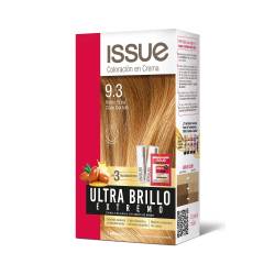Coloración Rubio Extra Claro Dorado Ultra Brillo Extremo T 9.3 Issue x 1 Un.