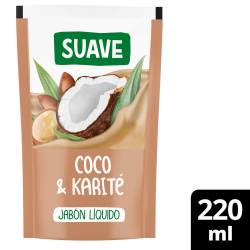 Jabón Líquido para Manos Coco y Karité Doy Pack Suave x 220 cc.