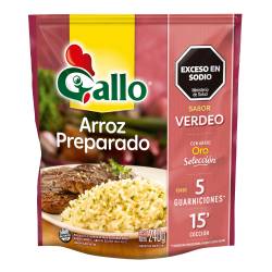 Arroz Preparado sabor Verdeo Gallo x 240 g.