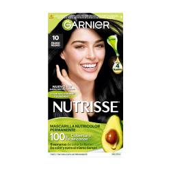 Kit Tintura Nutrisse Clasico Tono 10 Ebano Negro