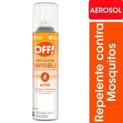 Repelente para Mosquitos OFF! Active Resistente en condiciones de traspiración 104,51cc