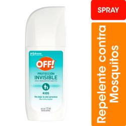 Repelente para Mosquitos OFF! Kids para niños Sin Fragancia Spray 113 cc
