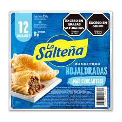 Tapas para Empanadas Hojaldradas X12U La Salteña x 330 g.
