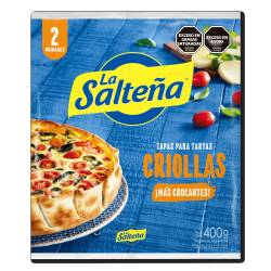 Tapas para Pascualina Criolla x 2 Un. La Salteña x 400 g.