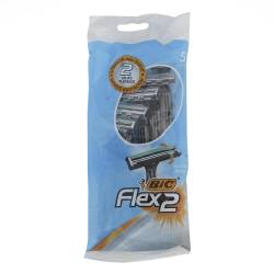 Maquina Afeitar Flex 2 Pivot Pouch Bic x 5 Un.