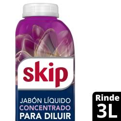 Jabón Líquido Ropa Diluir Baja Espuma Botella Skip x 500 cc.