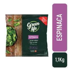 Espinaca Congelada Green Life x 1100 g.