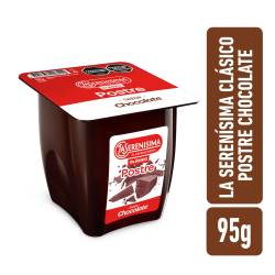 Postre chocolate La Serenísima Clásico 95g