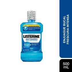 Enjuague Bucal Antisarro Listerine x 500 cc.