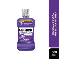 Enjuague Bucal Cuidado Total Intensa Listerine x 500 cc.