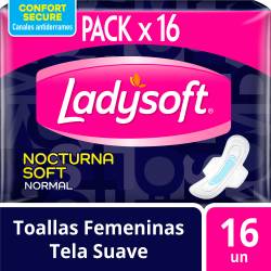 Toallas Femeninas Ladysoft Nocturna Soft 16 un.