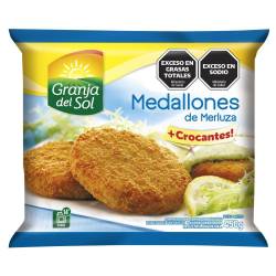 Medallones de Merluza Granja Del Sol x 450 g.