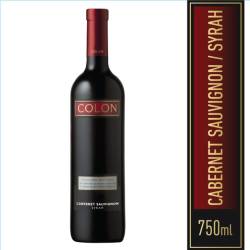 Vino Tinto Cabernet Sauvignon - Syrah Colon x 750 cc.