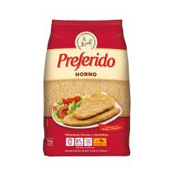 Pan Rallado para Horno Preferido x 1 Kg.
