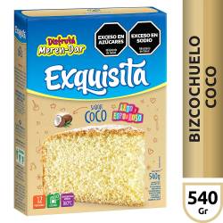 Polvo para Preparar Bizcochuelo Coco Exquisita x 540 g.