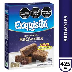 Polvo para Preparar Brownies Exquisita x 425 g.