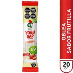 Oblea de Arroz sabor Frutilla Yogubar x 20 g.