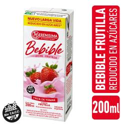 Bebida Láctea Frutilla Tetra La Serenísima x 200 cc.
