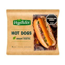 Hot Dogs Vegetal x 6 Un. Vegetalex x 225 g.