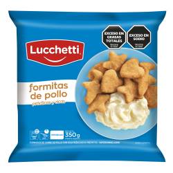Formitas de Pollo Rebozadas Lucchetti x 350 g.