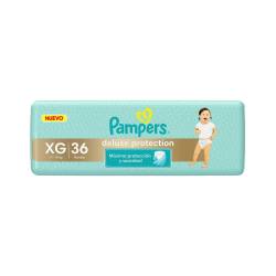 Pañal XG Deluxe Protection Hiper Pampers x 36 Un.