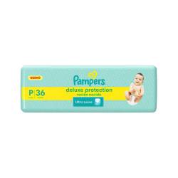 Pañal P Deluxe Protection Hiper Pampers x 36 Un.