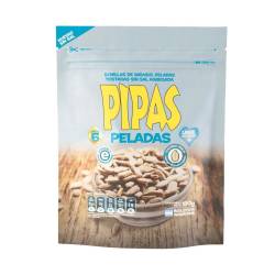 Pipas Peladas sin Sal Pipas x 180 g.