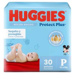 Pañal Huggies Protect Plus P x30