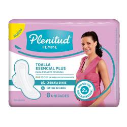 Toalla para Incontinencia Esencial Plus Plenitud Femme x 8 Un.