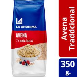 Avena Arrollada Tradicional La Anónima x 350 g.