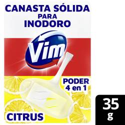 Canasta Inodoro Poder 4 en 1 Citrus Vim x 35 g.