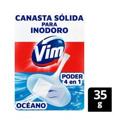 Canasta Inodoro Poder 4 en 1 Océano Vim x 35 g.