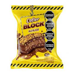 Alfajor Chocolate Block Cofler x 407 g.