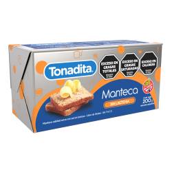 Manteca sin Lactosa Tonadita x 200 g.